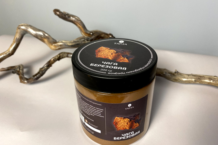 Чага березовая сибирская - молотая и кусковая - Монотравы